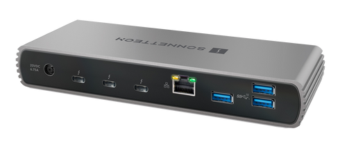 Sonnet Echo 11 Thunderbolt 4 Dock with four TB4 Ports and 8K Display Support Sonnet Echo 11 Thunderbolt 4 Dock with four TB4 Ports and 8K Display Support